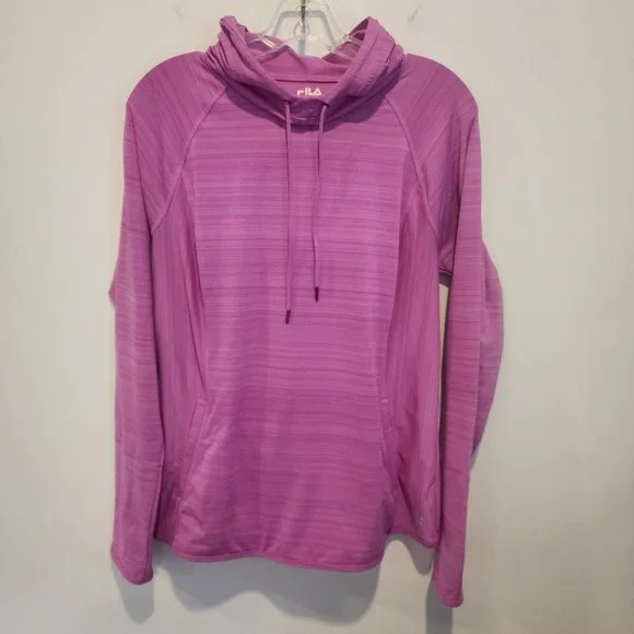 Fila Lightweight Hoodie, Size L, EUC - Picture 1 of 5